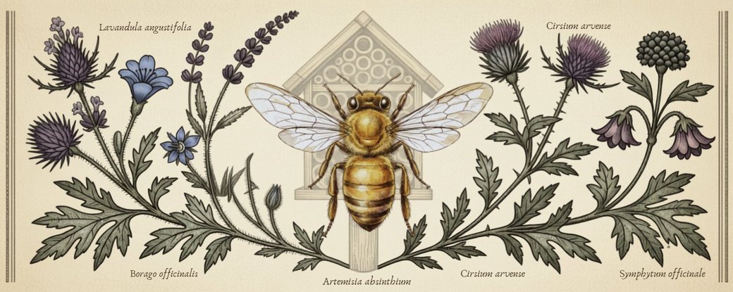 Apis mellifera and her botanicals